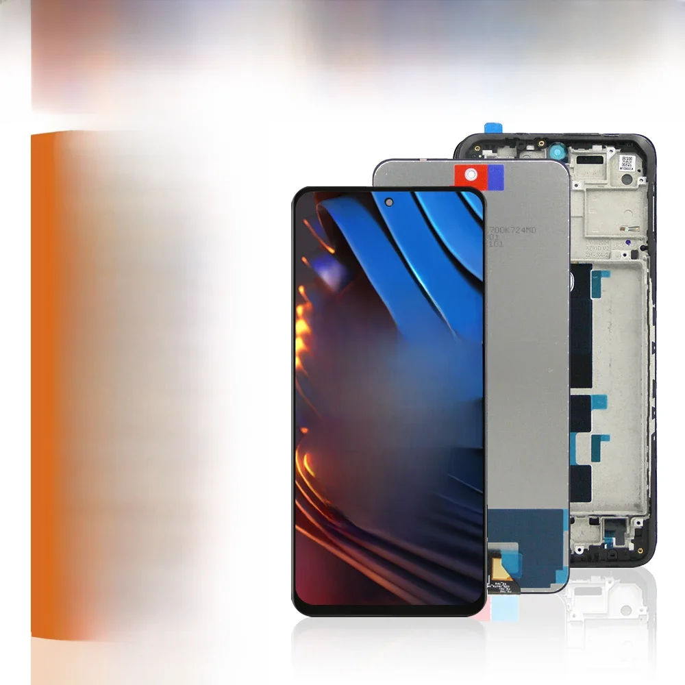 Nowy wyświetlacz 6,6'' dla Xiaomi POCO X3 GT 21061110 Wyświetlacz LCD AG Digitizer z ekranem dotykowym do ekranu POCO X3GT z ramką — zdjęcie 2
