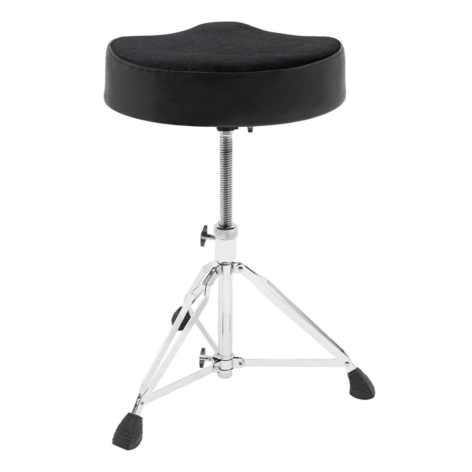 Adjustable Drum Stool, Drum Chair Seat, Padded Drum Seat Adjustable Height Foldable & Portable for Music Classrooms, Hair Salons