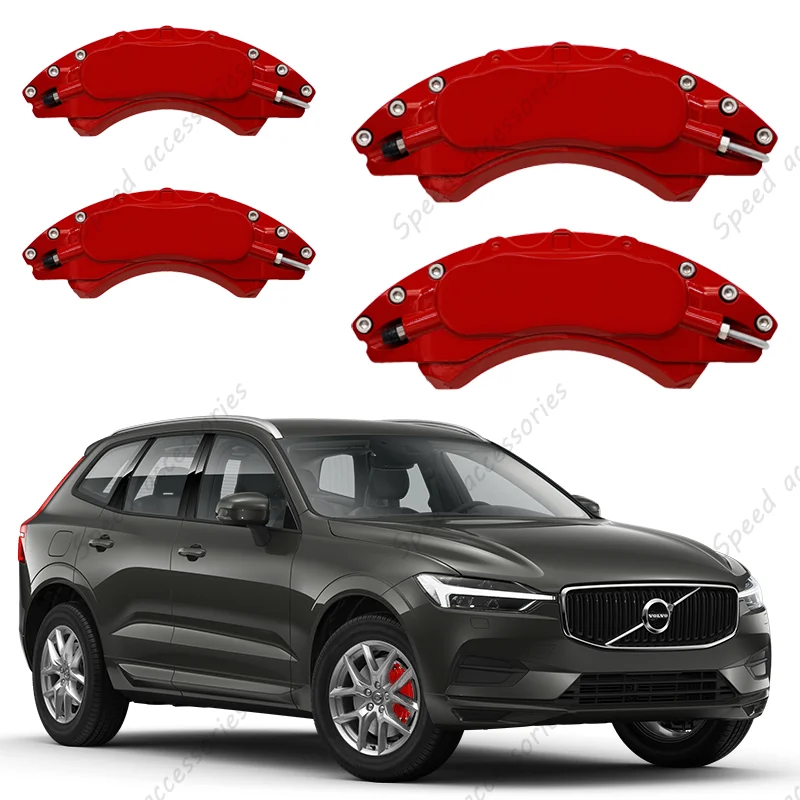 

Caliper Covers Aluminum Fit for All Volvo EX90 S60 S90 V60 V90 XC40 XC60 XC90(2 Front+2 Rear)
