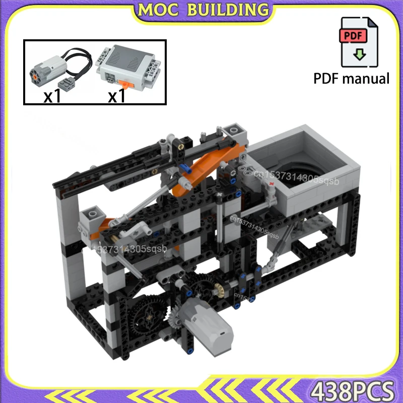 

Ball Factory Balls Conveyor MOC Buidling Block GBC Brick Separator Module Technology Bricks Great Ball Contraption Toys Gifts