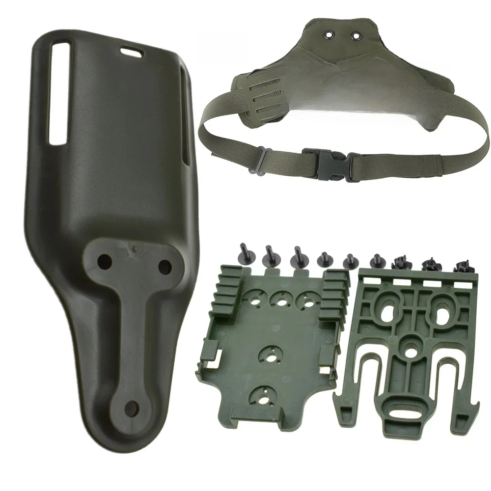 ARC RTI DUTY – accessoire de montage pour chasse, étui de jambe tombante, plate-forme de ceinture de cuisse, Base d'adaptateur pour étui pour pistolet GL 17 19 QLS 19 22