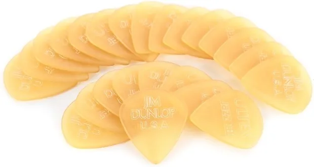 Dunlop Ultex Jazz III/Jazz III XL Guitar Pick Plectrum Mediator 1.38mm, sell by 1 piece