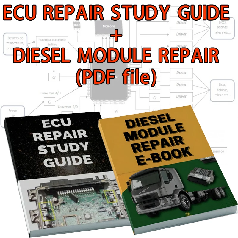 ECU module maintenance guide ECU module maintenance teaching ECU repair Study Guide + Diesel ECU Modules repair