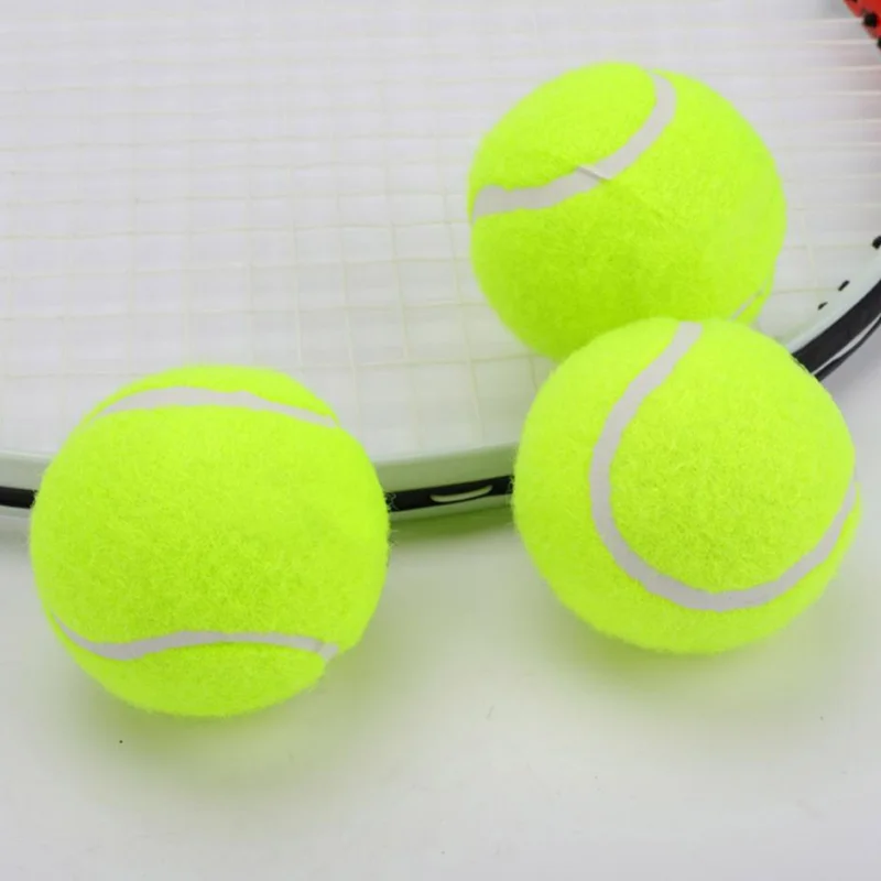 Kit 3 Tennisballen Met Hoge Flexibiliteit Voor Clubtraining-Marblue