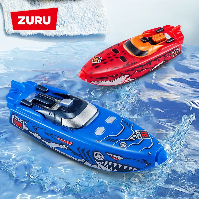 Zuru Robo Alive Junior 3ème Génération Bateau Jouet de Bain Électrique pour Bébé, Jouet Aquatique de Simulation, Compagnon de Douche Apaisant pour Nourrisson