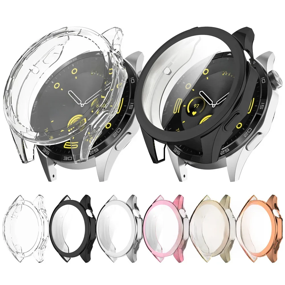 Etui na zegarek Huawei Watch GT 4 41mm GT4 46mm Powłoka ochronna Miękka i elastyczna osłona TPU z akcesoriami do ochrony ekranu — 2