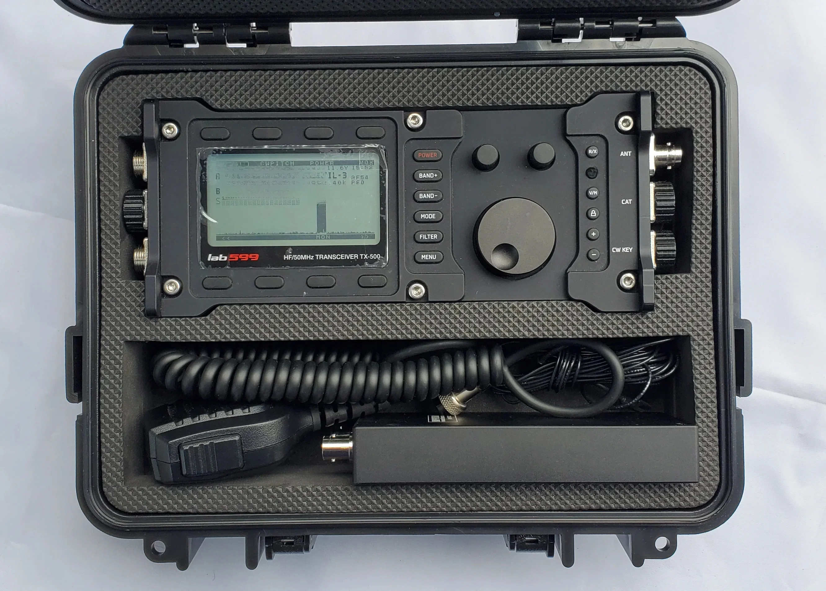 Wodoodporne pudełko do części radiowych z goboxem kompatybilny z TX-500 wykrywania TX-500 LAB599 IP67 kompatybilny z BP-500 — zdjęcie 2