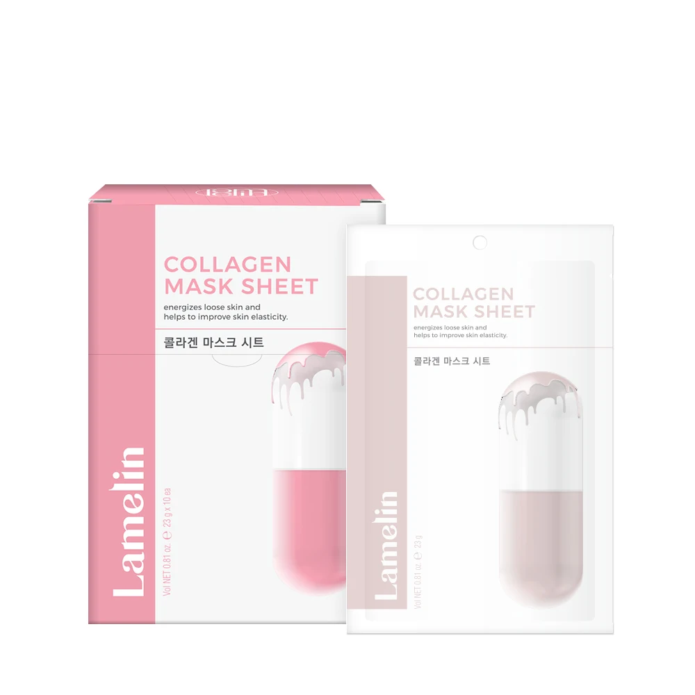 10 packs of lamellin collagen mask