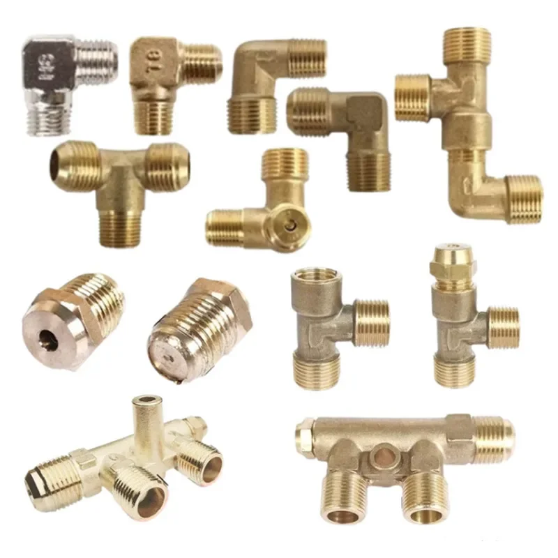 Petit compresseur d'air droit, Machine en ligne, accessoires de pompe à huile et à Air, Valve unidirectionnelle coudée