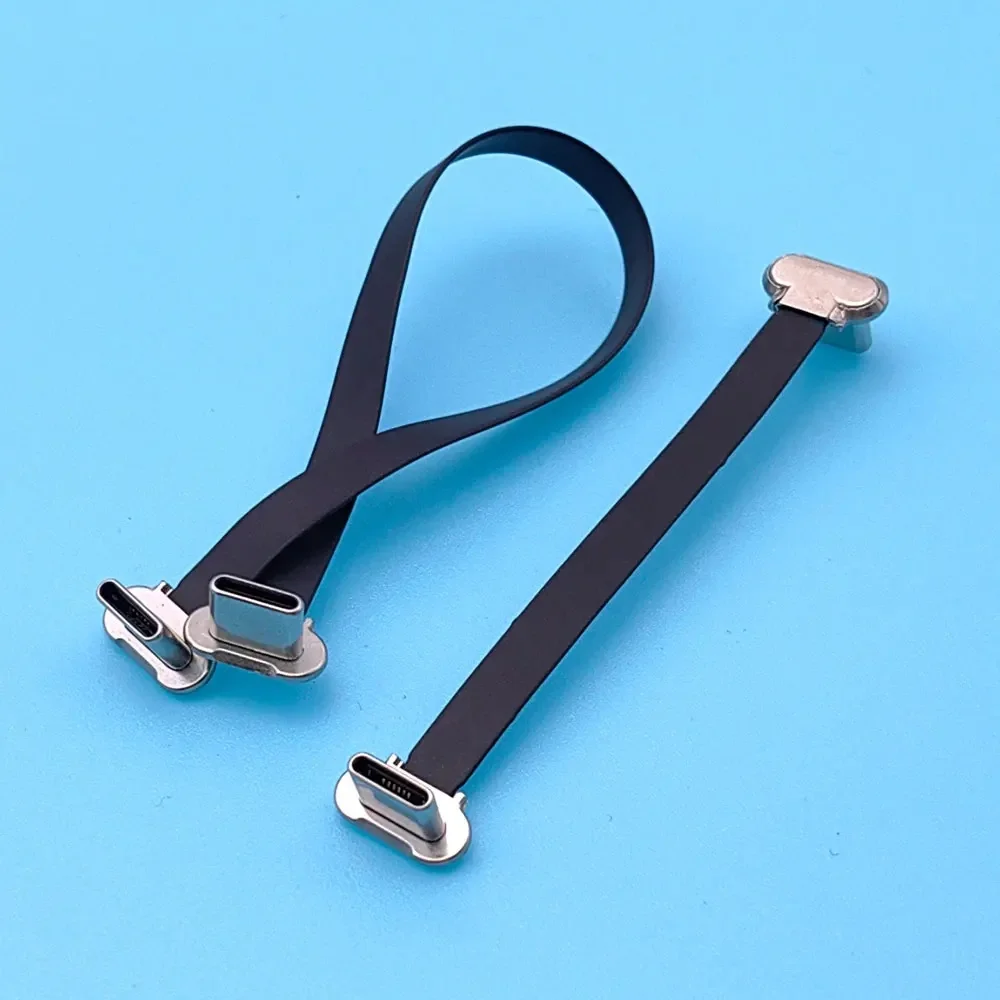 Câble plat souple USB C type-c USB FPC mâle à mâle, câble de Charge rapide, extension de fil de Charge pour téléphone