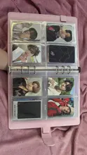 Candy Color A5 Pu Leather Binder Photocards Cover Cute Kpop Loose-leaf Collect Book Photo Cards Album Storage Book Stationery