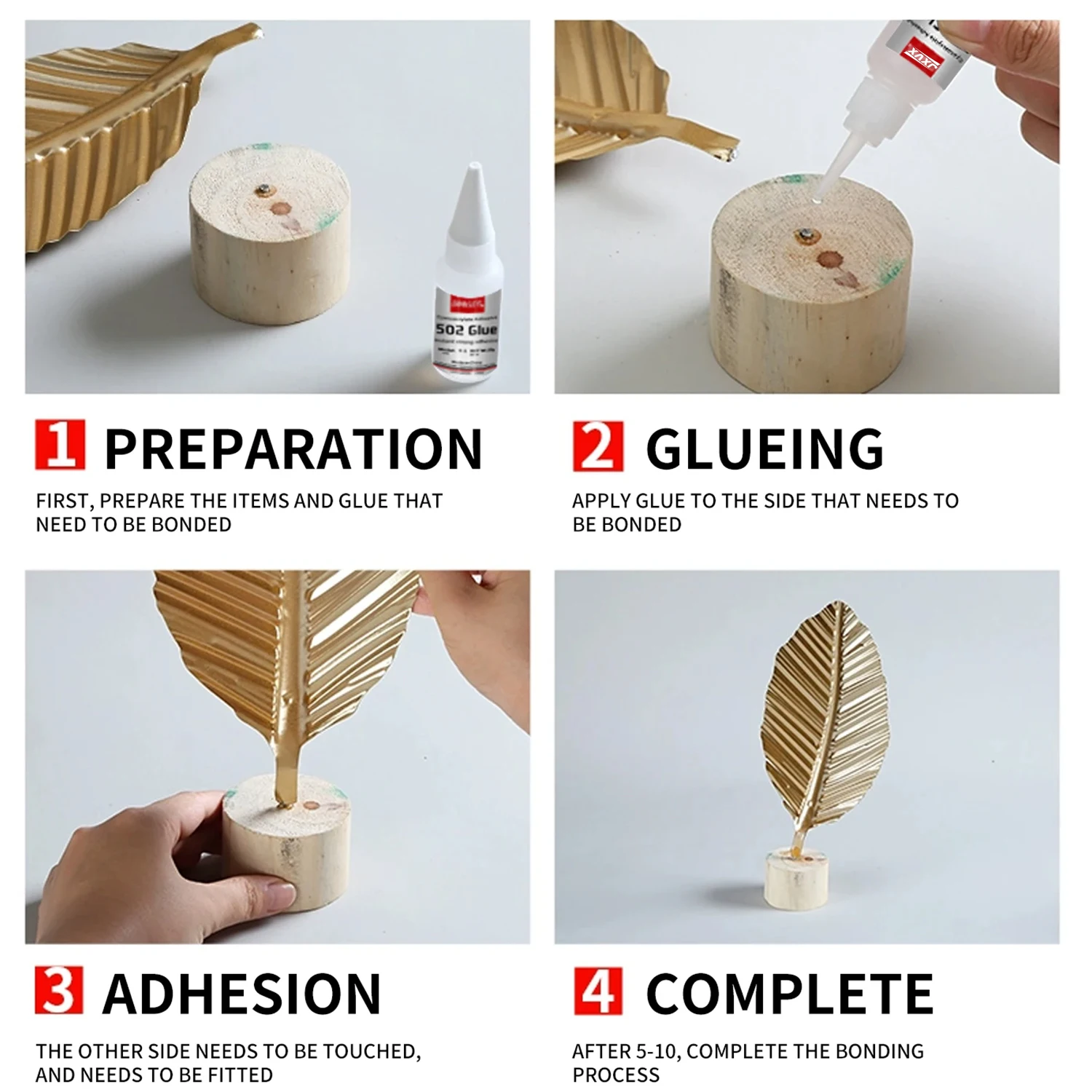 LOOLIFL 502 3-секундный мгновенный клей, цианакрилатный клей, кожа, резина, дерево, металл, суперклей