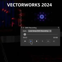 Spotlight Vectorworks 2024 Full Modules - for Mac or Windows Professional 3D Stage Lighting Simulation for Stage, Event, Concert