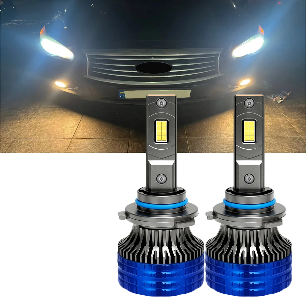 

150W 20000LM 9005 HB3 12v LED Headlights 6000K White Headlamps 9006 HB4 Led Car Light Bulbs With Double Copper Tube