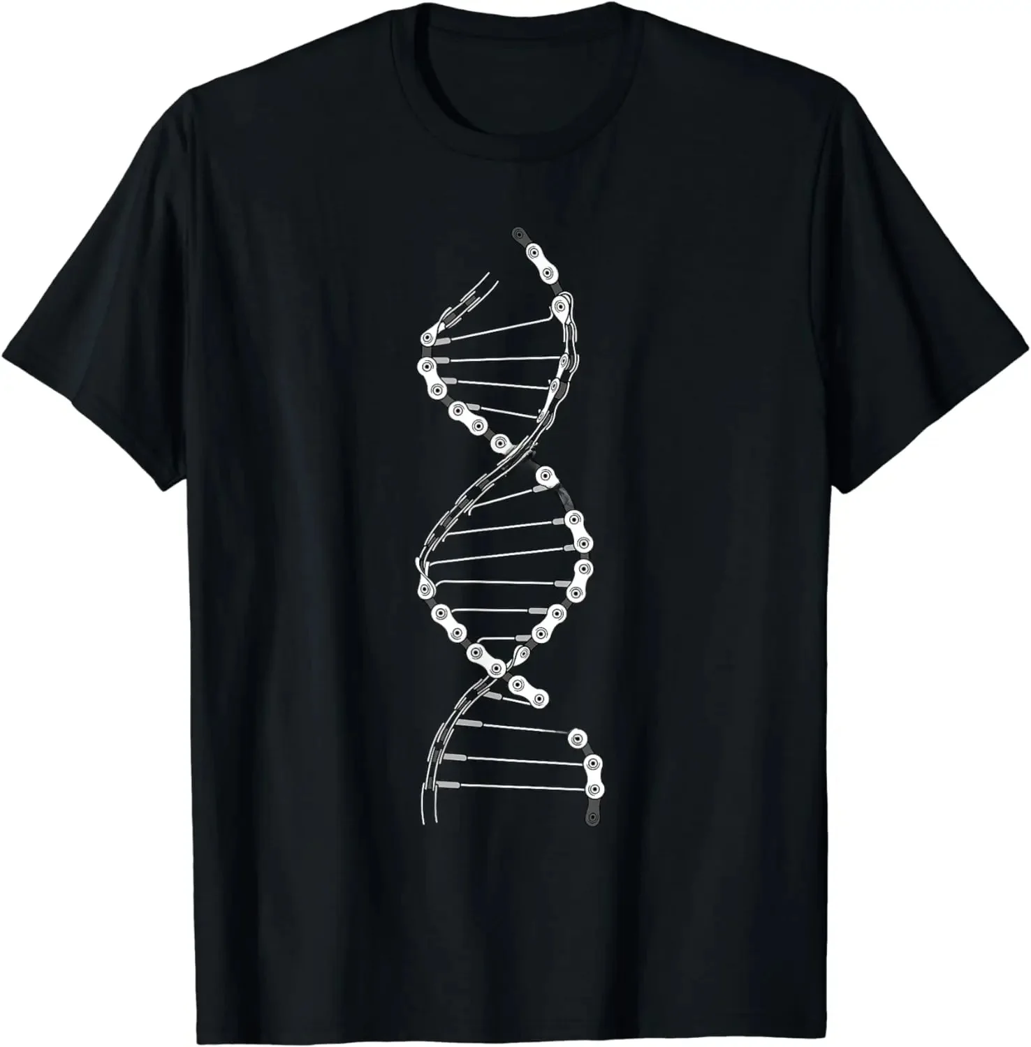 AliExpress laoyaoyifu Funny DNA Cycling Bicycle Chain Mountain Bike Lovers Outfit T-Shirt  Men Clothing Tops Graphic T Shirts  Streetwear Ropa Hombre