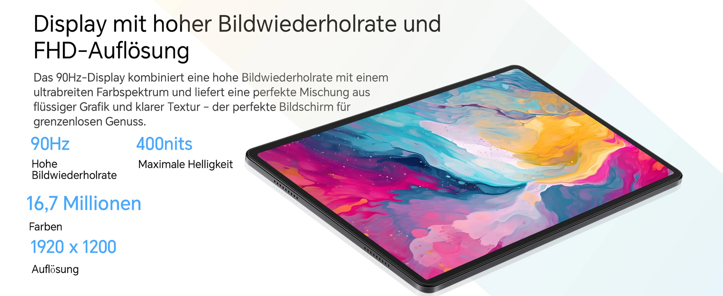 HONOR Pad X8a, 11-inch 90Hz High Refresh Rate HONOR FullView Eye Comfort Display, 4GB RAM+64GB ROM, Android 14, 8300mAh Ultra-large Battery, Large-amplitude Quad-speaker with Voice Enhancement