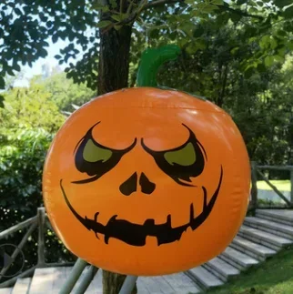 Halloween-PVC-Ballon, Kürbis, Spinne, Geisterballon, Happy Halloween, Party-Dekoration für Zuhause,