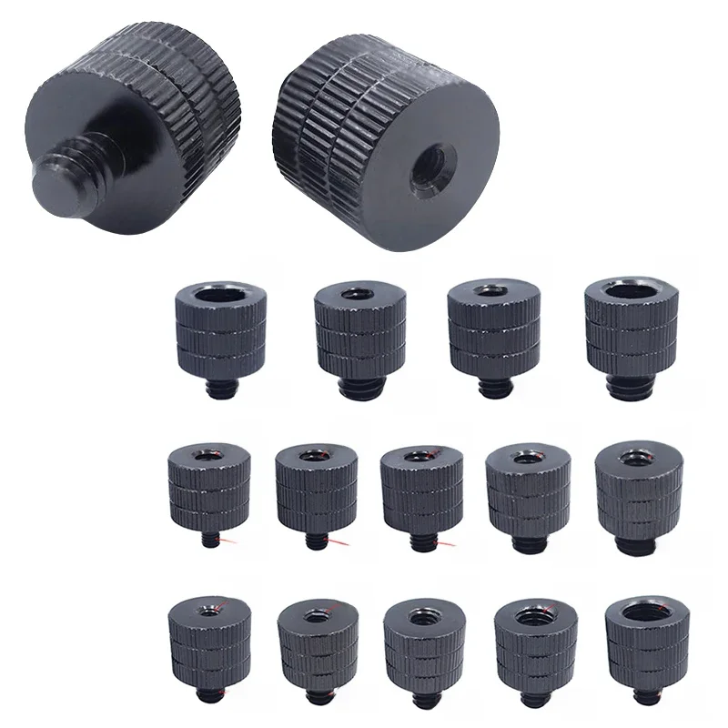 1/4 do M4 M5 M6 M8 M10 Śruba konwersji 3/8" z gwintem zewnętrznym na gwint wewnętrznym Konwerter do montażu śrubowego Standardowa śruba adaptera do montażu 1/4 — zdjęcie 2
