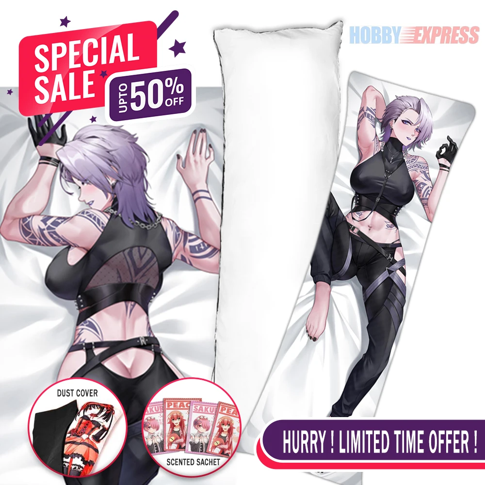 

Hobby Express Anime Dakimakura Japanese Otaku Waifu Hugging Body Pillow Cover Case Zoya Path to Nowhere 820001