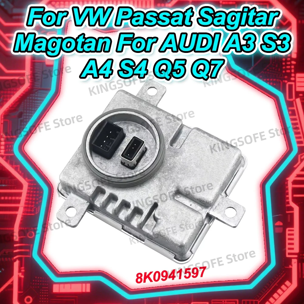 

Модуль блока управления балластом ксеноновых фар HID 8K0941597 W003T18471 для VW Passat Sagitar Magotan для AUDI A3 S3 A4 S4 Q5 Q7
