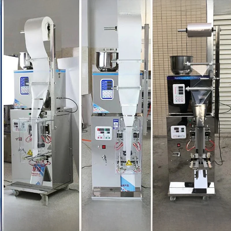 Fully Automatic Powder Particle Packaging Machine Filling And Sealing Machine