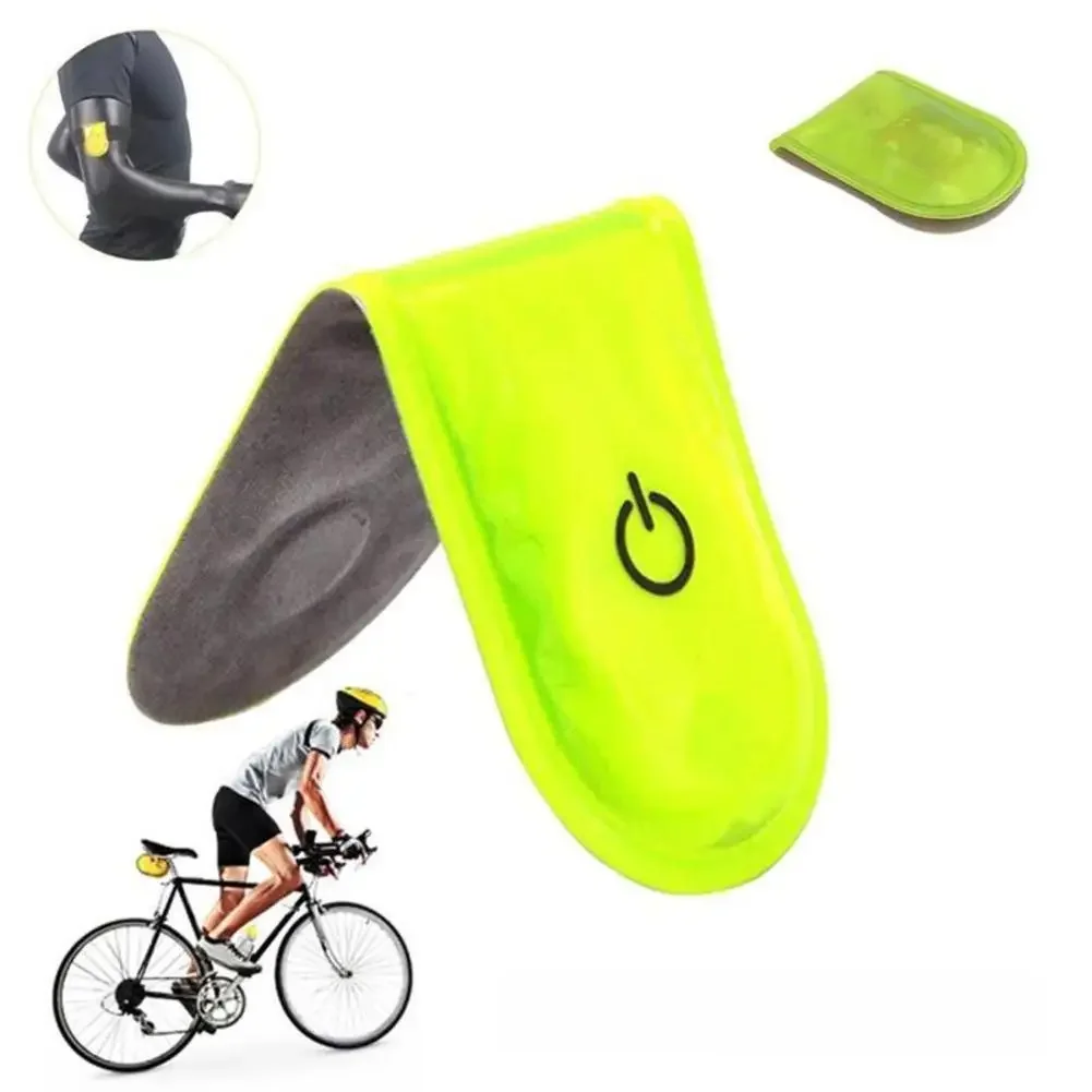 AliExpress KEEP DIVING Hot Outdoor Sports Led Safety Light Reflective Magnetic Walking Cycling Bike Clip Running Reflector