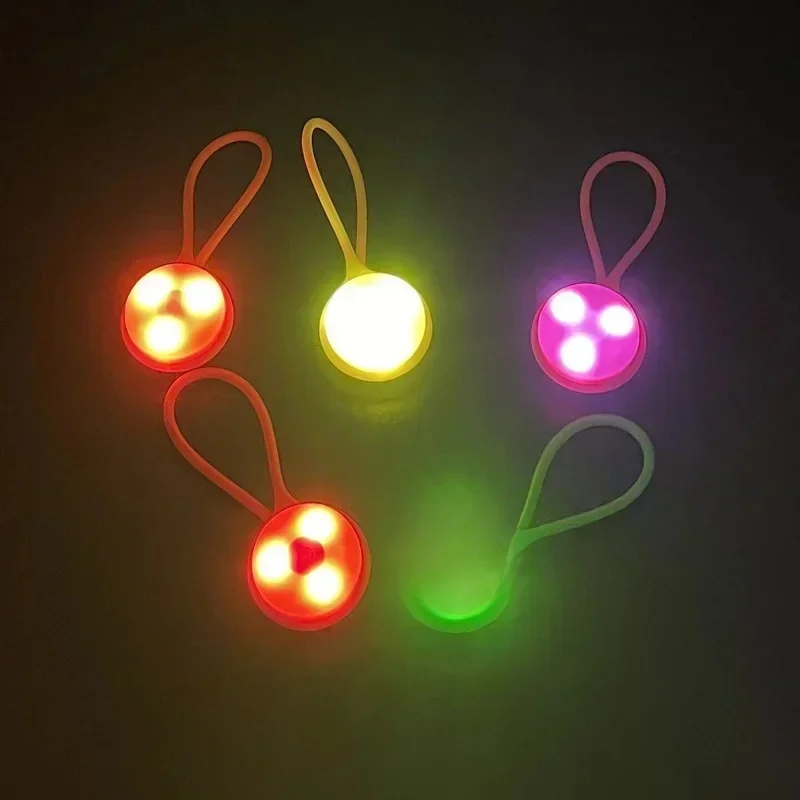 AliExpress MOONBIFFY Outdoor Backpack Lights Silicone Backpack Light LED Lights Night Running Flash Signal Warning Lights Bicycle Light