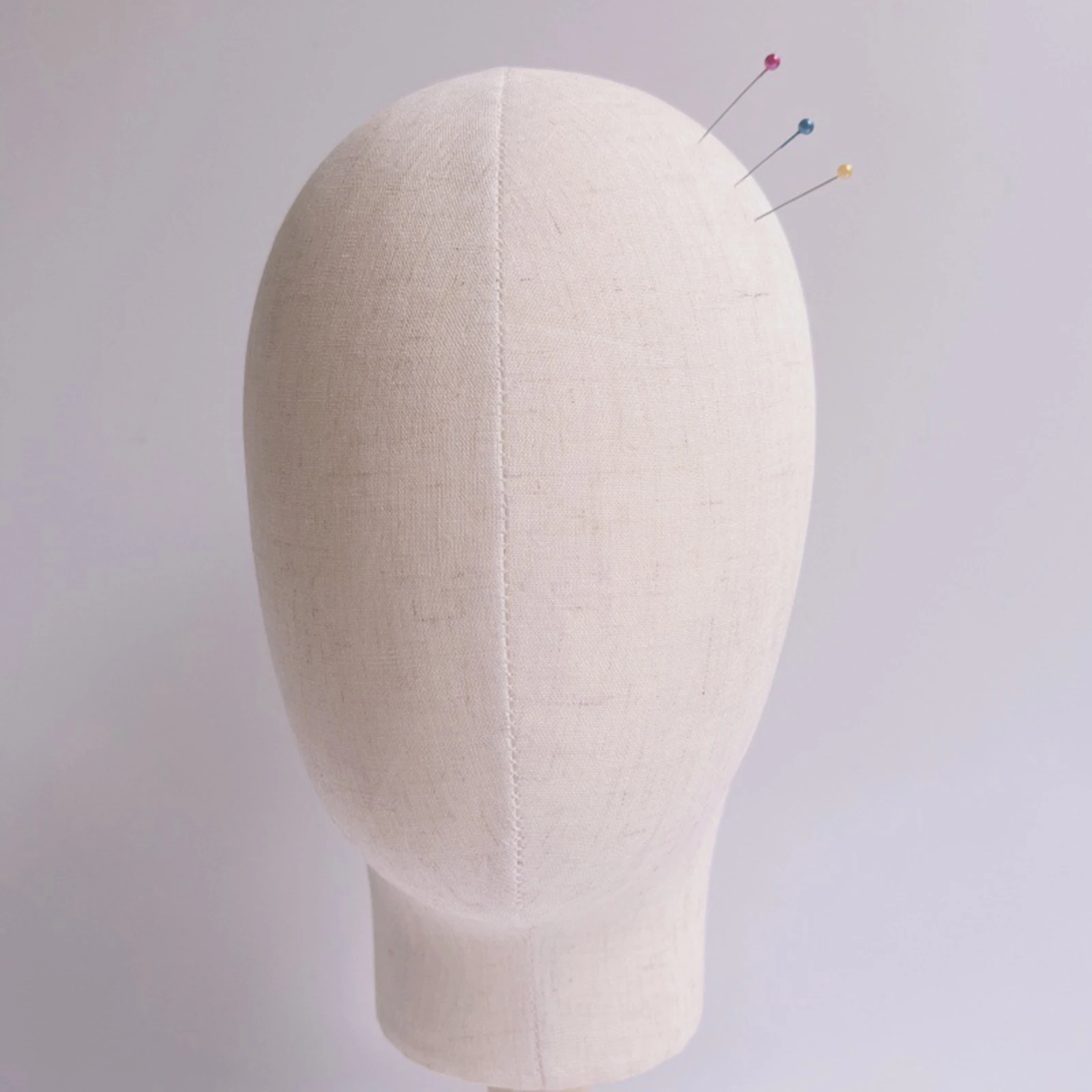 Modelo de cabeça de bebê com base de madeira, suporte para chapéu, cabeça, salões infantis, meninas