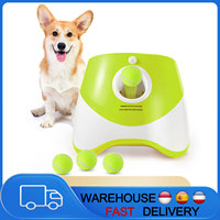 Mini Tennis Throwing Pinball Machine,Dog Tennis Launcher, Fun Interactive Throw Catapult Automatic Pet Dogs Chase Toy