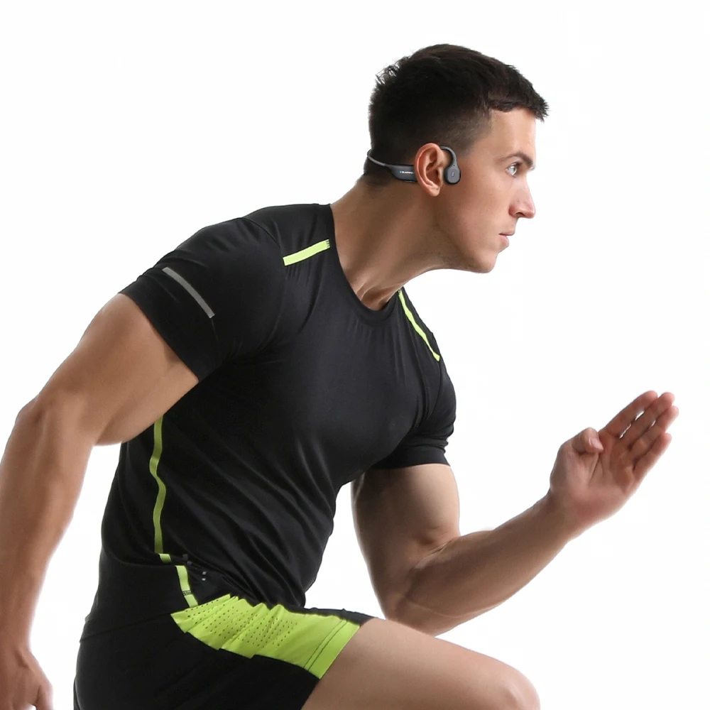 Blaupunkt إلغاء الضوضاء Ai ENC IPX5 مقاوم للماء توصيل العظام سماعات بلوتوث BLP-OE691K رياضة الجري تنفس غالاكسي آيفون التسليم في نفس اليوم