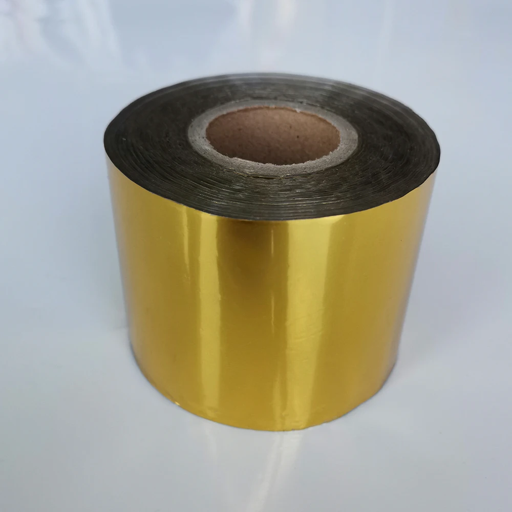 1 rolo 4cm x 120m folha de carimbo quente transferência térmica laminação guardanapo gilding pvc cartão de visita emboss