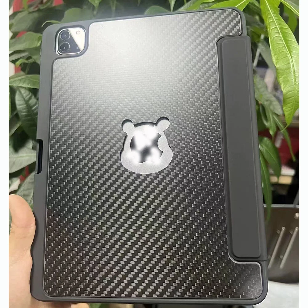 منتج من ألياف الكربون 3K مخصص باستخدام الحاسب الآلي مع لوحة من ألياف الكربون وغطاء من ألياف الكربون حافظة من ألياف الكربون للهاتف والوسادة