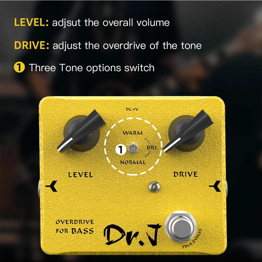 JOYO Dr. J Serisi D52 Bas Over - Live Rock incelemesi ve fiyatı