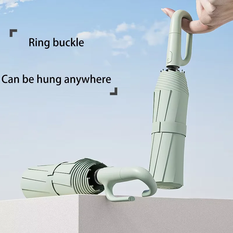 هذه المظلة الأوتوماتيكية بالكامل مناسبة للأيام المشمسة والممطرة سهلة الحمل وتوفر حماية من الأشعة فوق البنفسجية