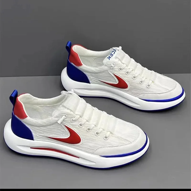 Neue Herrenschuhe Sommer atmungsaktives Mesh Sport und Freizeit Forrest Gump Running Student
