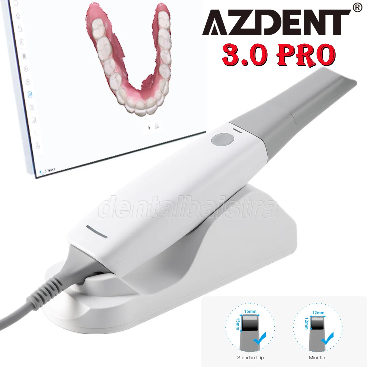 KIC Dental Digital Impression intra-orale 3D-scanner met scannen Real Color CAD/CAM