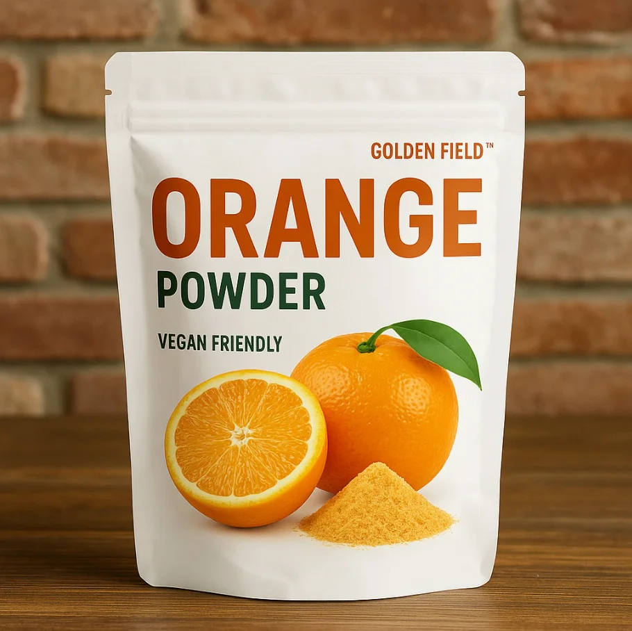 Orange Powder, Zesty Citrus for Cakes, Baking, Beverages, 6.35 Oz