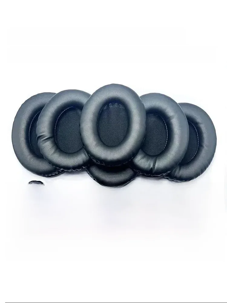 Coussinets d'oreille ovales pour écouteurs, housse en mousse de cuir éponge 60*70 60*80 65*85 70*90 75*95 80*100 85*100 85*105 90*105 90*110