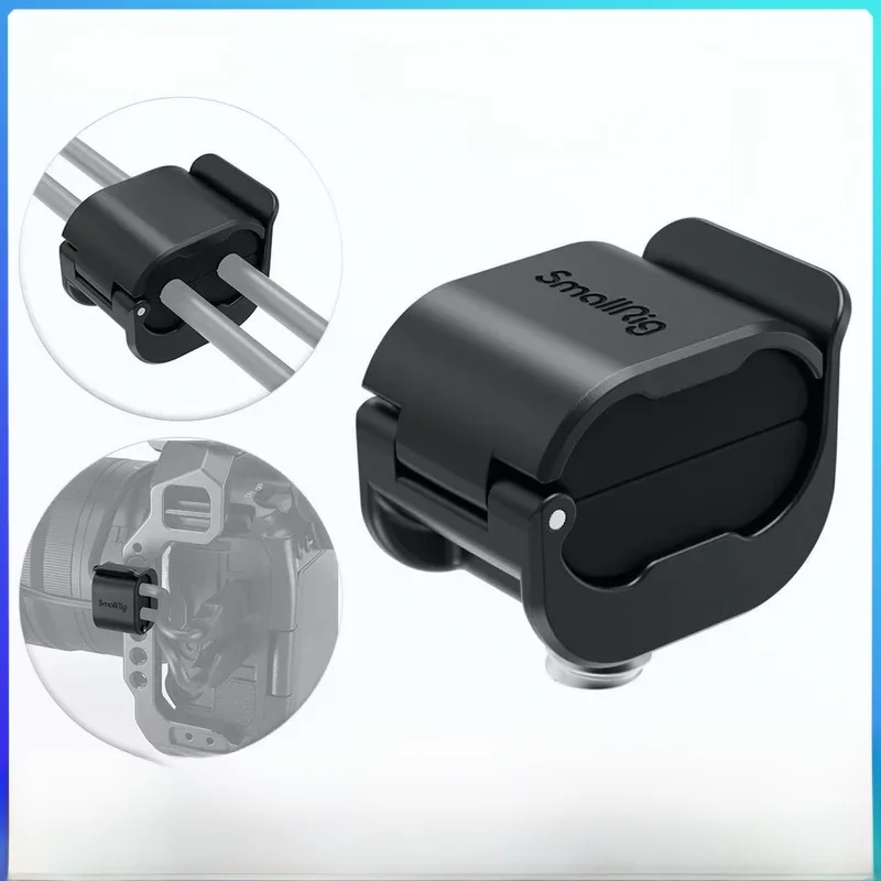 Zacisk kabla aparatu SmallRig (4 szt.) do kabla SDI / mikrofonu DSLR Camera Cable Lock Mount Support 2-7mm Cable - 3685 — zdjęcie produktu 7