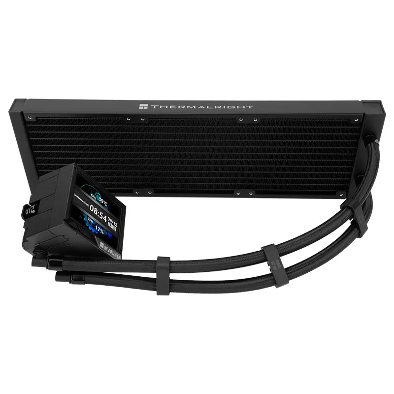 Thermalright MJOLNIR VISION X 360 No fans Version All-in-one water cold radiator 3.5” IPS LCD Supports LGA1851/1700 AMD AM4/AM5 view 6