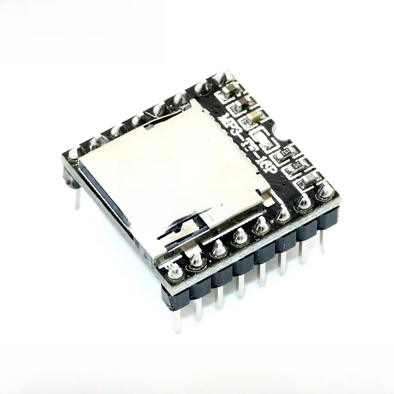 DFPlayer Mini odtwarzacz MP3 moduł V3.0 16P TF karta U Disk Mini MP3 DF odtwarzacz Audio płyta modułu głosowy dla Arduino — zdjęcie 2