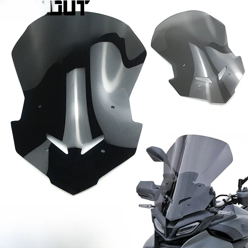Motorfiets accessoires reizen voorruit vizier winddeflector Voorruit voor YAMAHA MT-09 TRACER GT 9 21-22 TRACER 9 2021 2022 - afbeelding 2