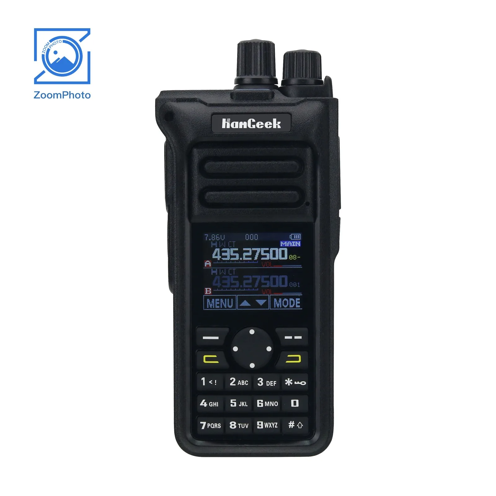 HAMGEEK GT-10 15W Walkie Talkie UHF VHF Marine Radio FM AM Radio Receiver for Road Trips