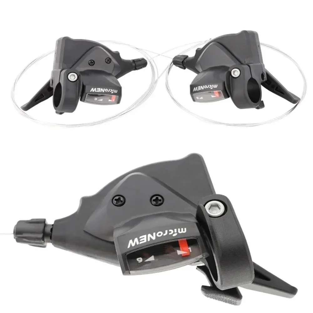 AliExpress NONE New 7/8/9/10/11Speed Mountain Bike Shifter Left Right Thumb Universal Gear Shifter Shifter Lever Road Bike