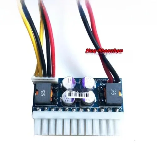 DC 12V 250W 24Pin Pico ATX Switch pcio PSU Car Auto Mini ITX High Power Supply Module ITX Z1 — zdjęcie 2
