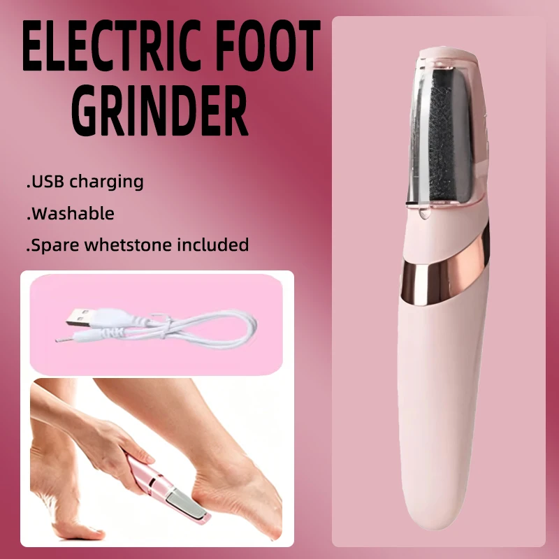 Elektrische eeltverwijderaar voor voeten, oplaadbare voet exfoliator voetscrubber pedicure gereedschap, unisex, gratis verzending.