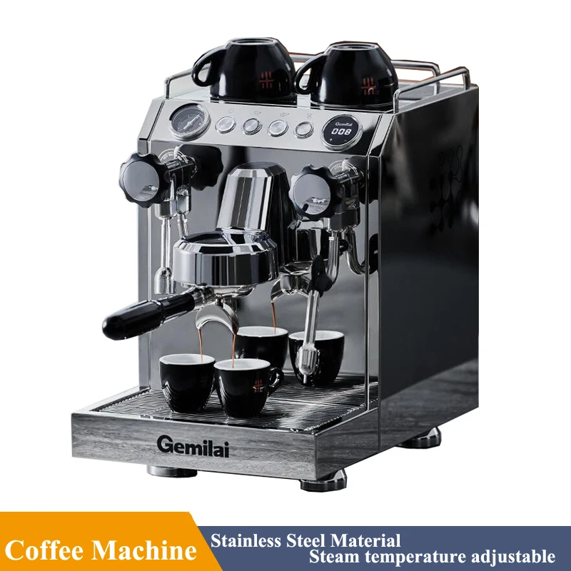 15BAR Espresso Semi-Automatic Commercial Coffee Machine Household Steam Milk Foam Machine With Adjustable Steam Temperature