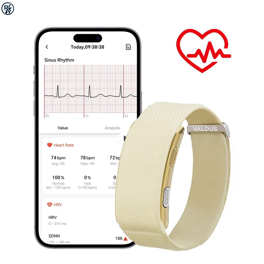 

Vitro Screenless Ecg Smart Watch Real-Time Heart Rate and Body Temperature Monitoring Women's Health Monitoring