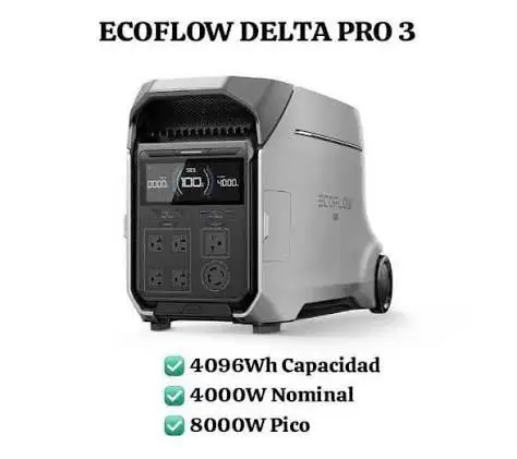 Fast Shipping Ecoflow Delta Pro 3