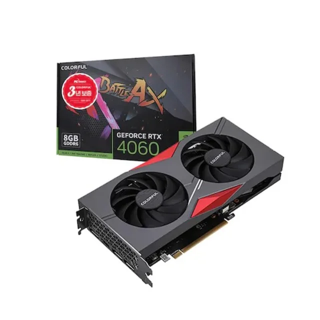 COLORFUL RTX 4060 토마호크 DUO V2 D6 8GB